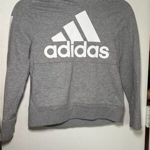 Adidas Heather Gray Sweatshirt